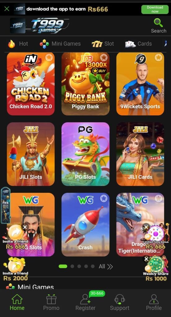 t999 game APK Downlaod